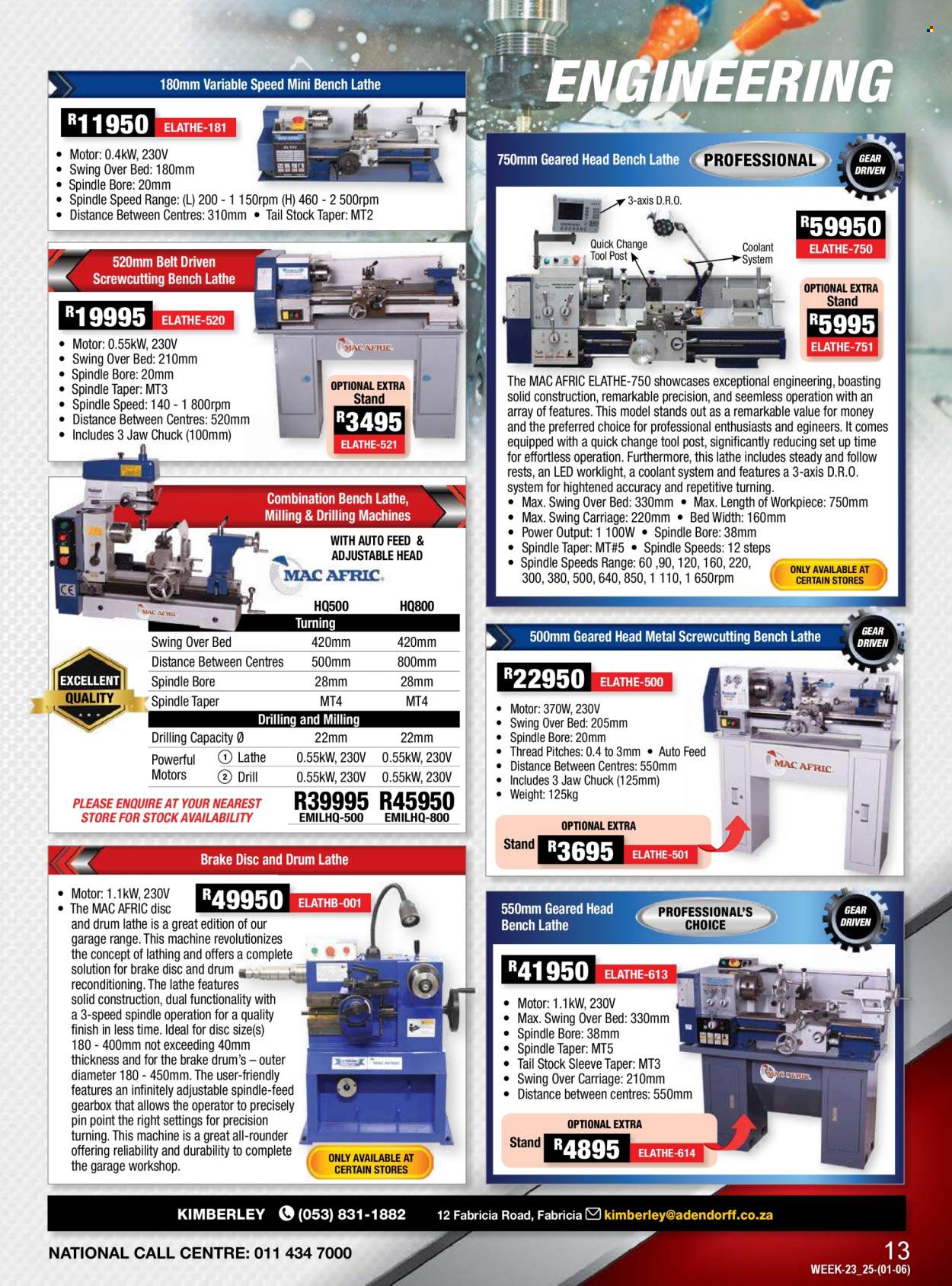 Adendorff Machinery Mart specials - 01/06/2025 - 30/06/2025. Page 15