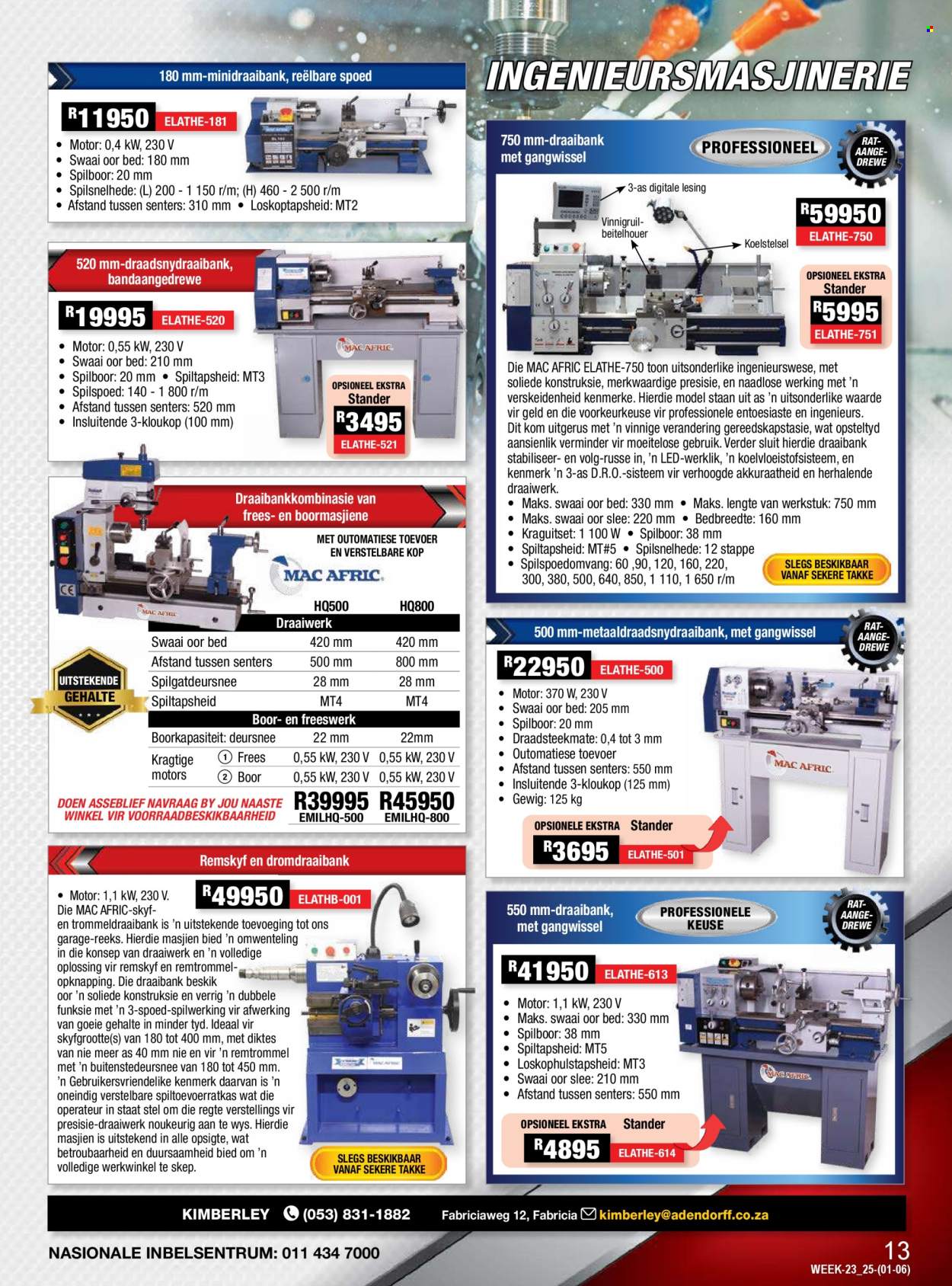 Adendorff Machinery Mart specials - 01/06/2025 - 30/06/2025. Page 15