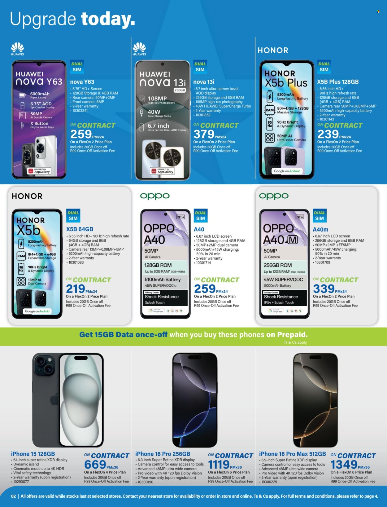 Incredible Connection specials - 02/06/2025 - 05/07/2025. Page 2