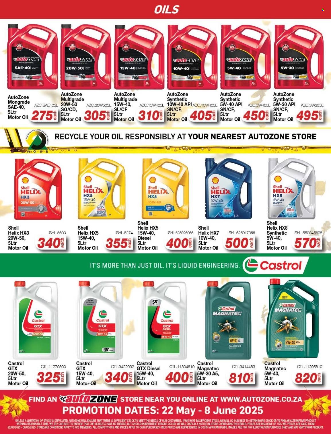 AutoZone specials - 22/05/2025 - 08/06/2025. Page 16