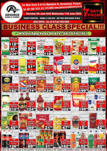 Advance Cash & Carry catalogue  - 05/06/2025 - 11/06/2025.