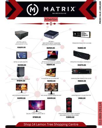 thumbnail - Matrix Warehouse catalogue