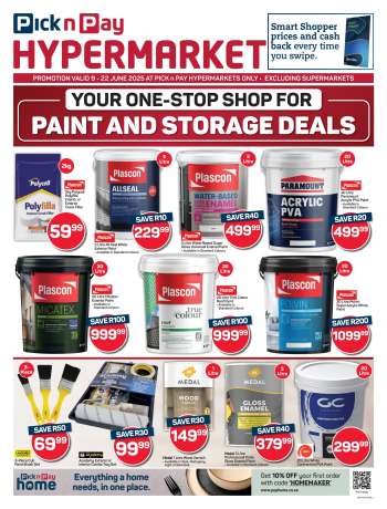 Pick n Pay Hypermarket catalogue  - 09/06/2025 - 22/06/2025.