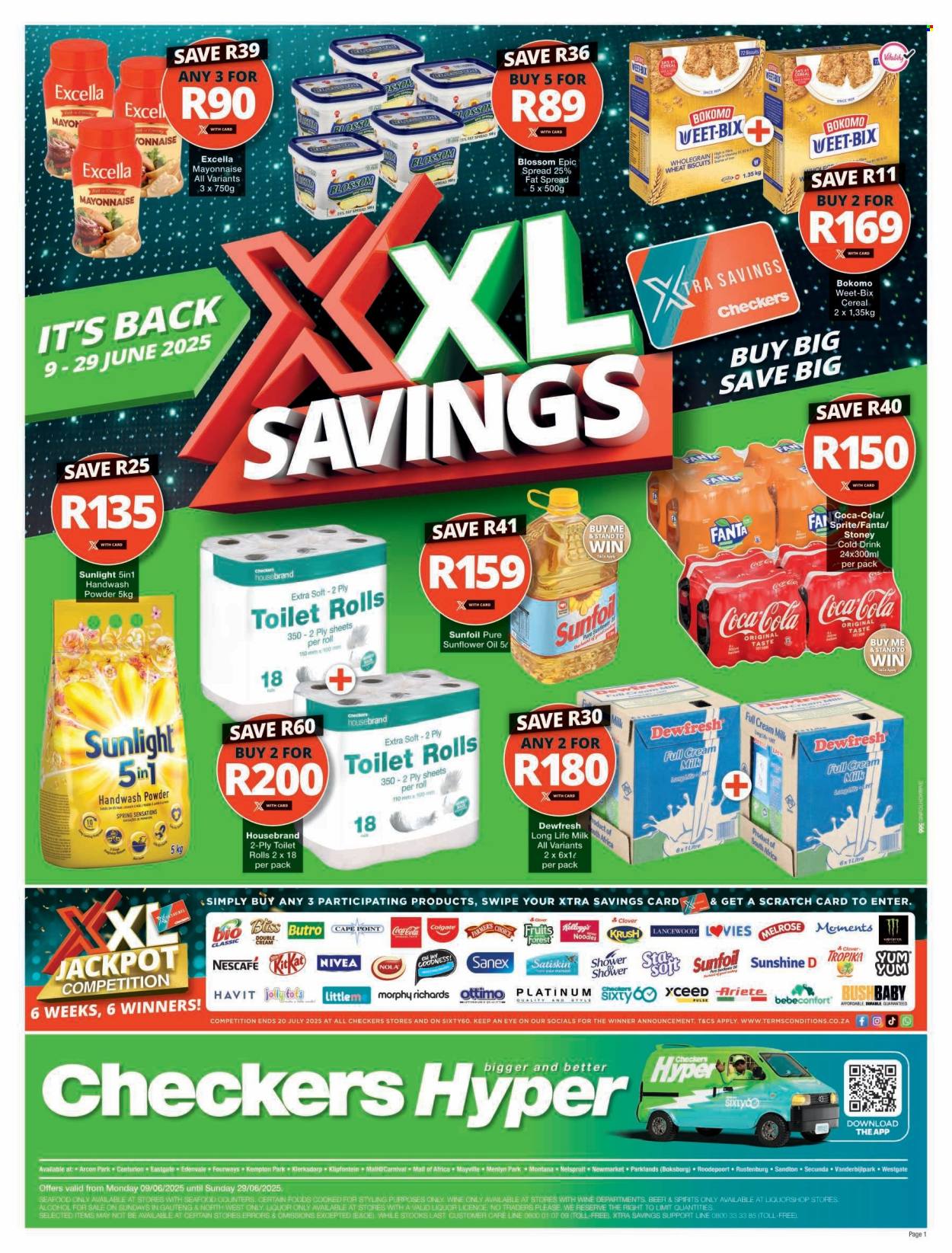 Checkers specials - 09/06/2025 - 29/06/2025. Page 1