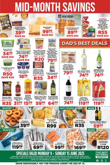 Food Lover's Market catalogue  - 09/06/2025 - 15/06/2025.