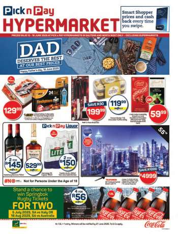 Pick n Pay Hypermarket catalogue  - 12/06/2025 - 16/06/2025.