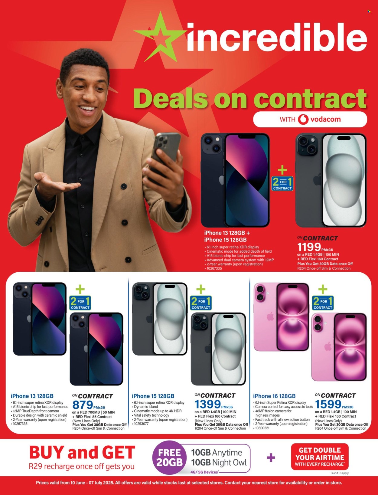 Incredible Connection specials - 10/06/2025 - 07/07/2025. Page 1