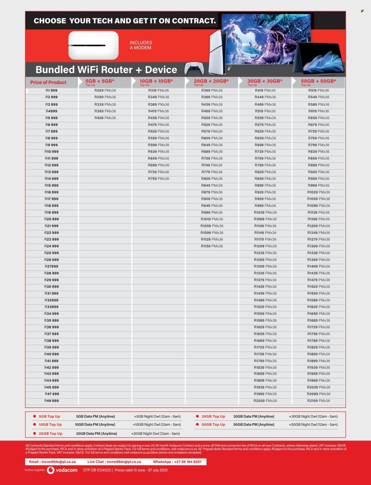 Incredible Connection specials - 10/06/2025 - 07/07/2025. Page 4