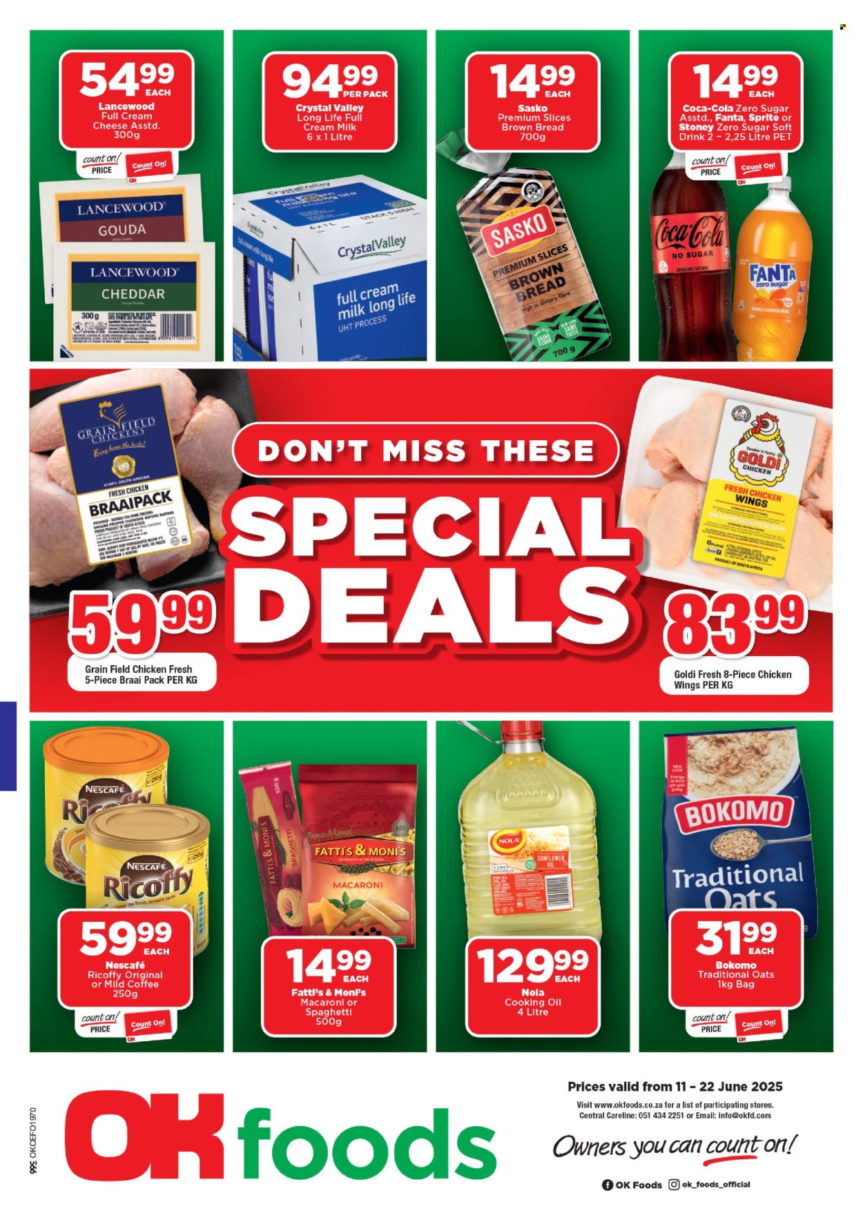 OK Foods specials - 11/06/2025 - 22/06/2025. Page 1