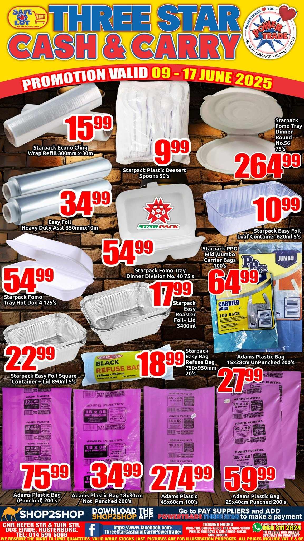 Three Star Cash and Carry specials - 09/06/2025 - 17/06/2025. Page 1