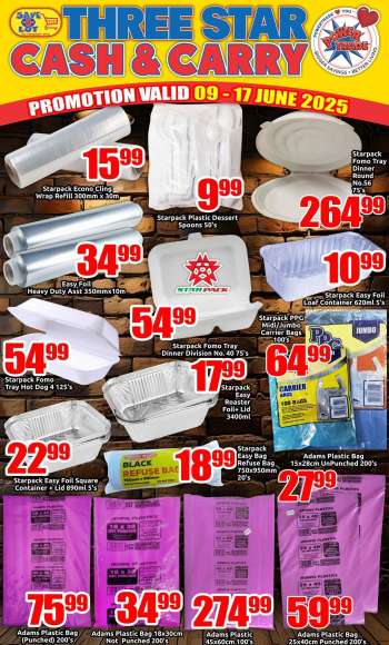 Three Star Cash and Carry catalogue  - 09/06/2025 - 17/06/2025.
