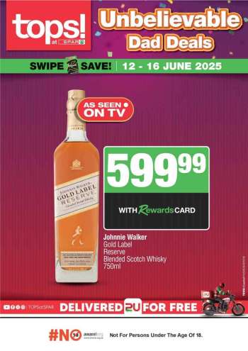 TOPS at SPAR catalogue  - 12/06/2025 - 16/06/2025.