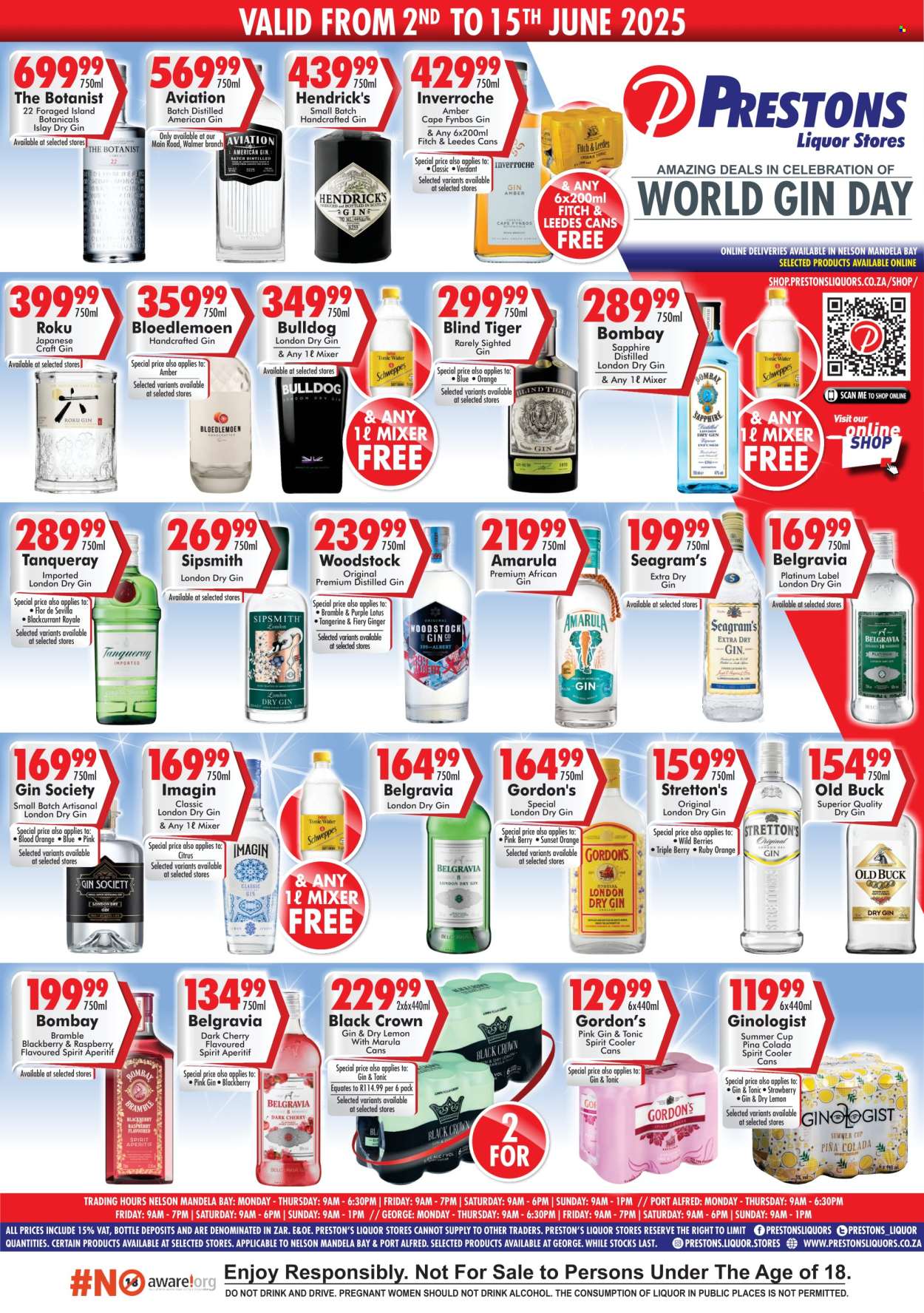 Prestons Liquor Stores specials - 02/06/2025 - 15/06/2025. Page 1