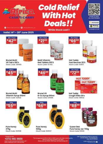 Africa Cash & Carry catalogue  - 14/06/2025 - 20/06/2025.
