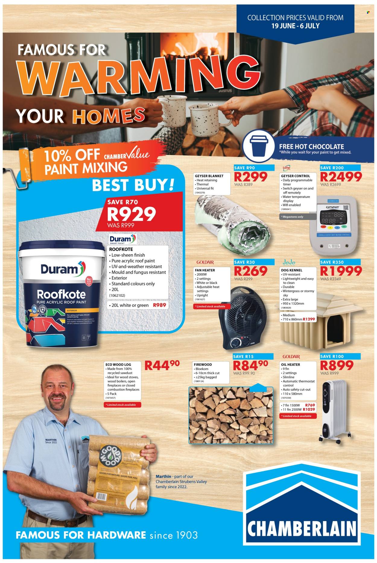Chamberlain specials - 19/06/2025 - 06/07/2025. Page 1