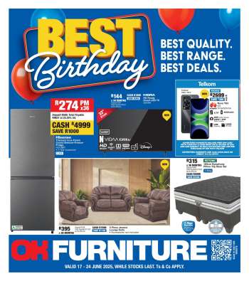 OK Furniture catalogue  - 17/06/2025 - 24/06/2025.