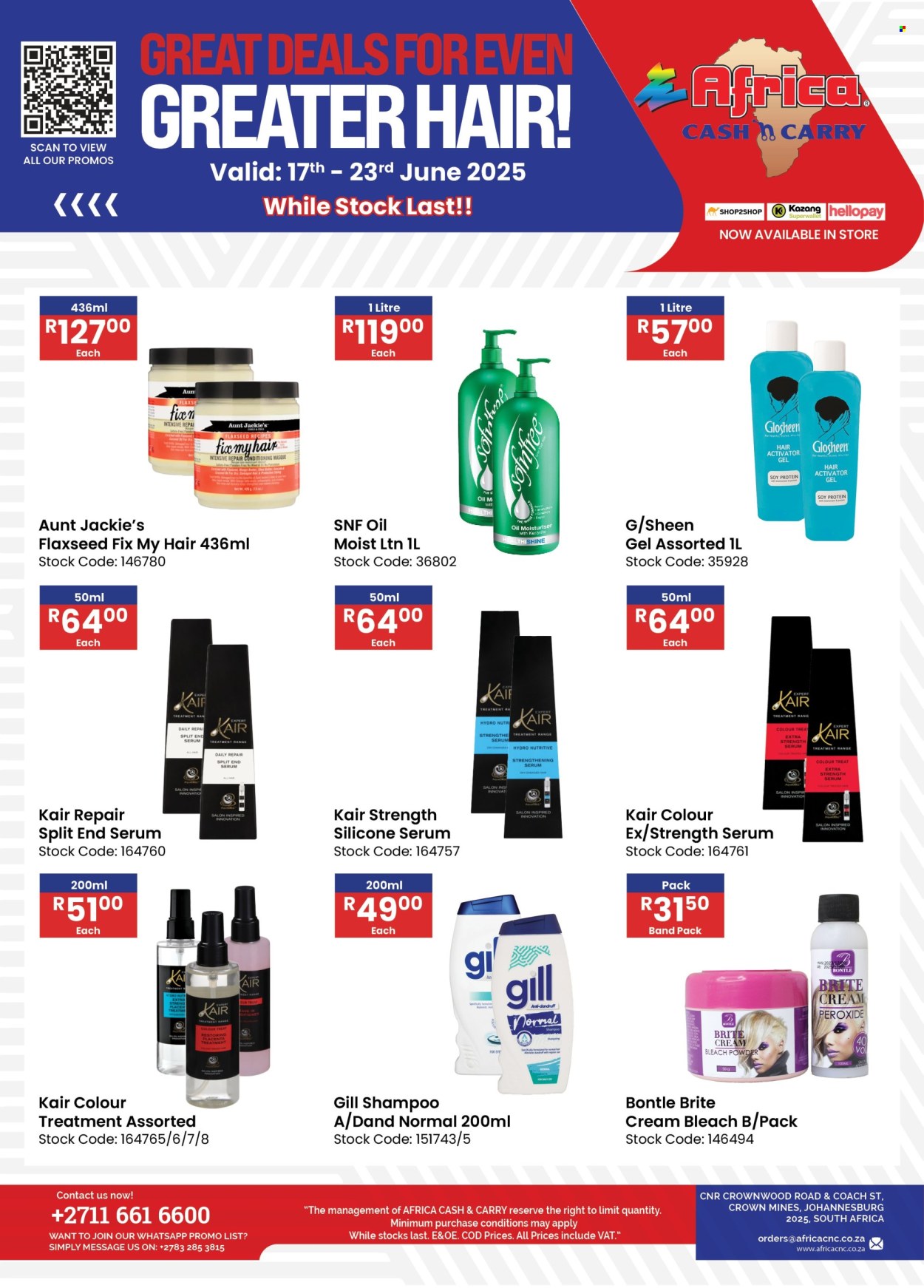 Africa Cash & Carry specials - 17/06/2025 - 23/06/2025. Page 1