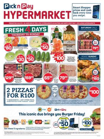 Pick n Pay Hypermarket catalogue  - 19/06/2025 - 22/06/2025.