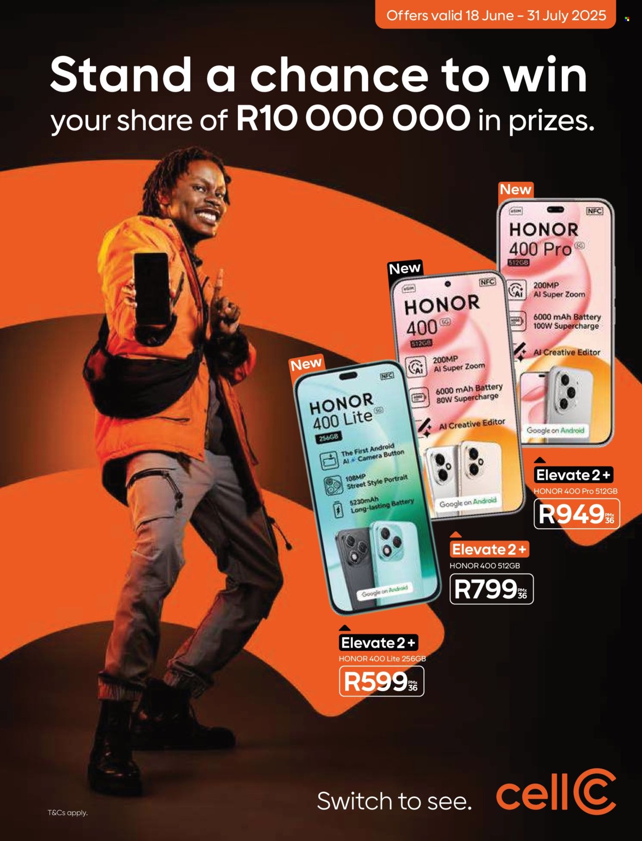 Cell C specials - 18/06/2025 - 31/07/2025. Page 1
