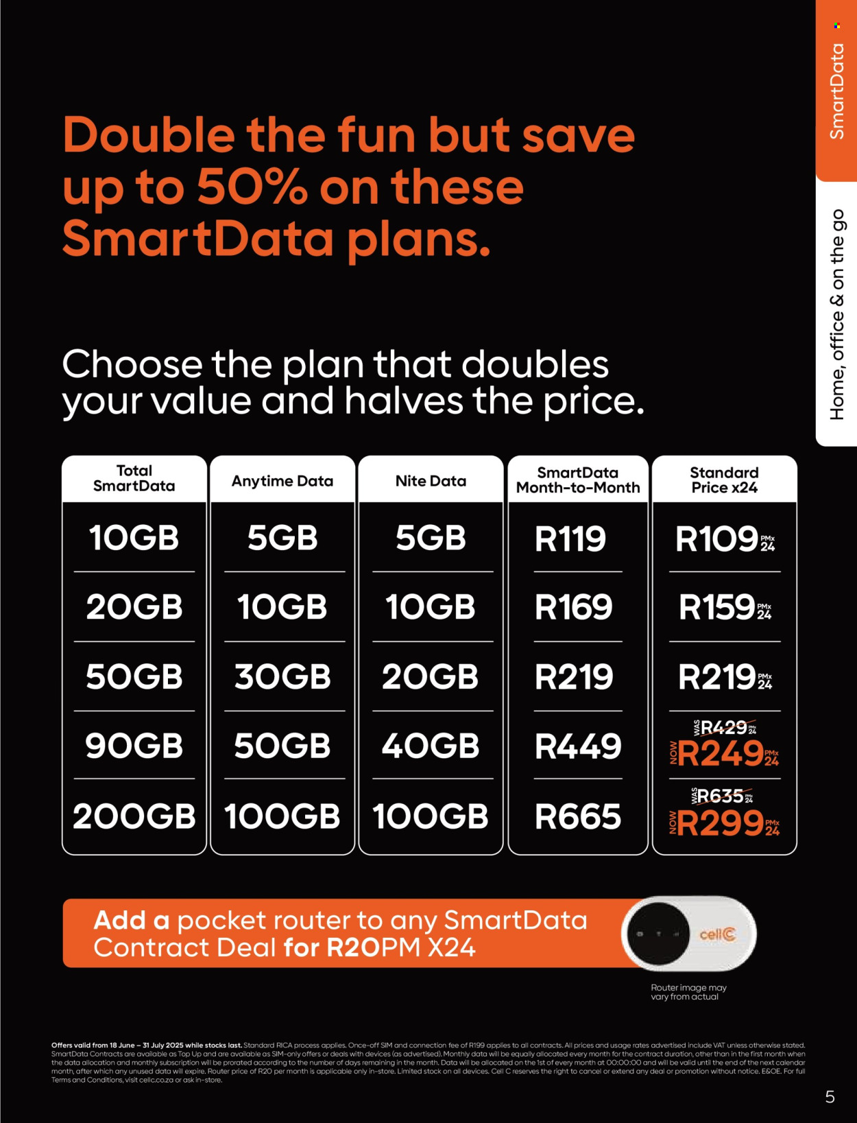 Cell C specials - 18/06/2025 - 31/07/2025. Page 5