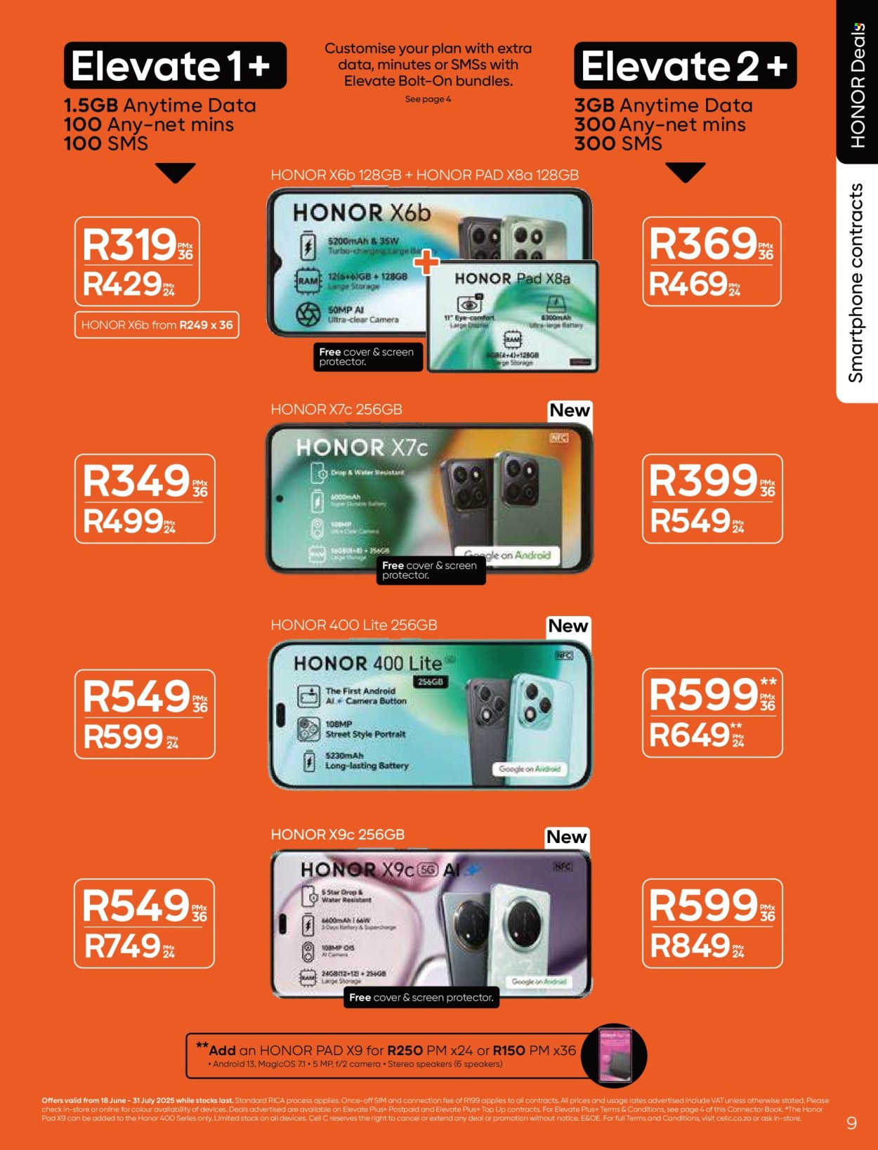 Cell C specials - 18/06/2025 - 31/07/2025. Page 9