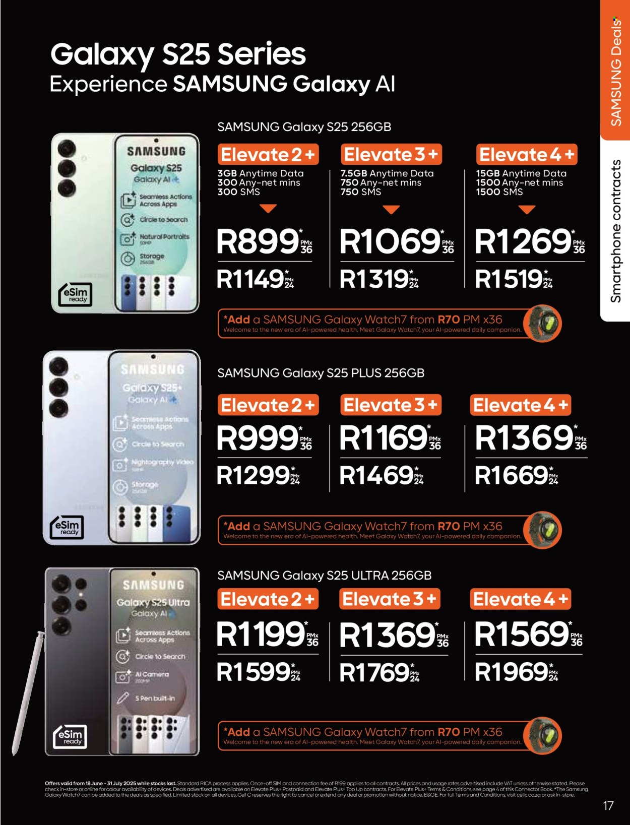 Cell C specials - 18/06/2025 - 31/07/2025. Page 17
