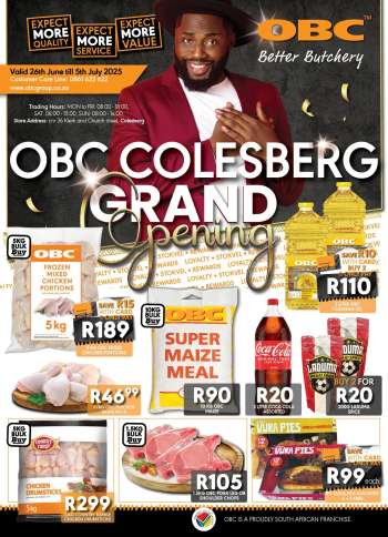 OBC catalogue  - 26/06/2025 - 05/07/2025.