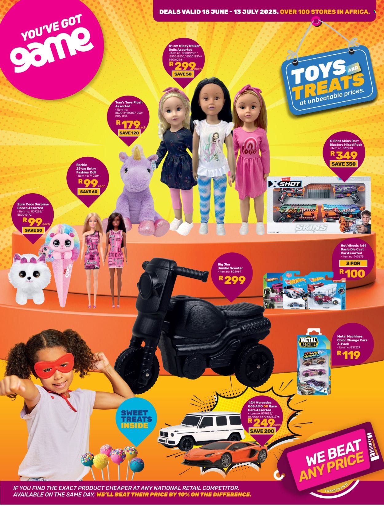 Game specials - 18/06/2025 - 13/07/2025. Page 1