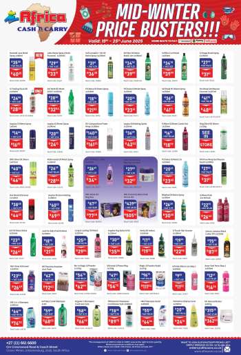 Africa Cash & Carry catalogue  - 19/06/2025 - 25/06/2025.