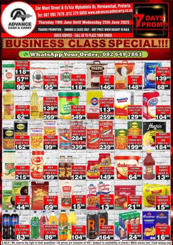Advance Cash & Carry catalogue  - 19/06/2025 - 25/06/2025.