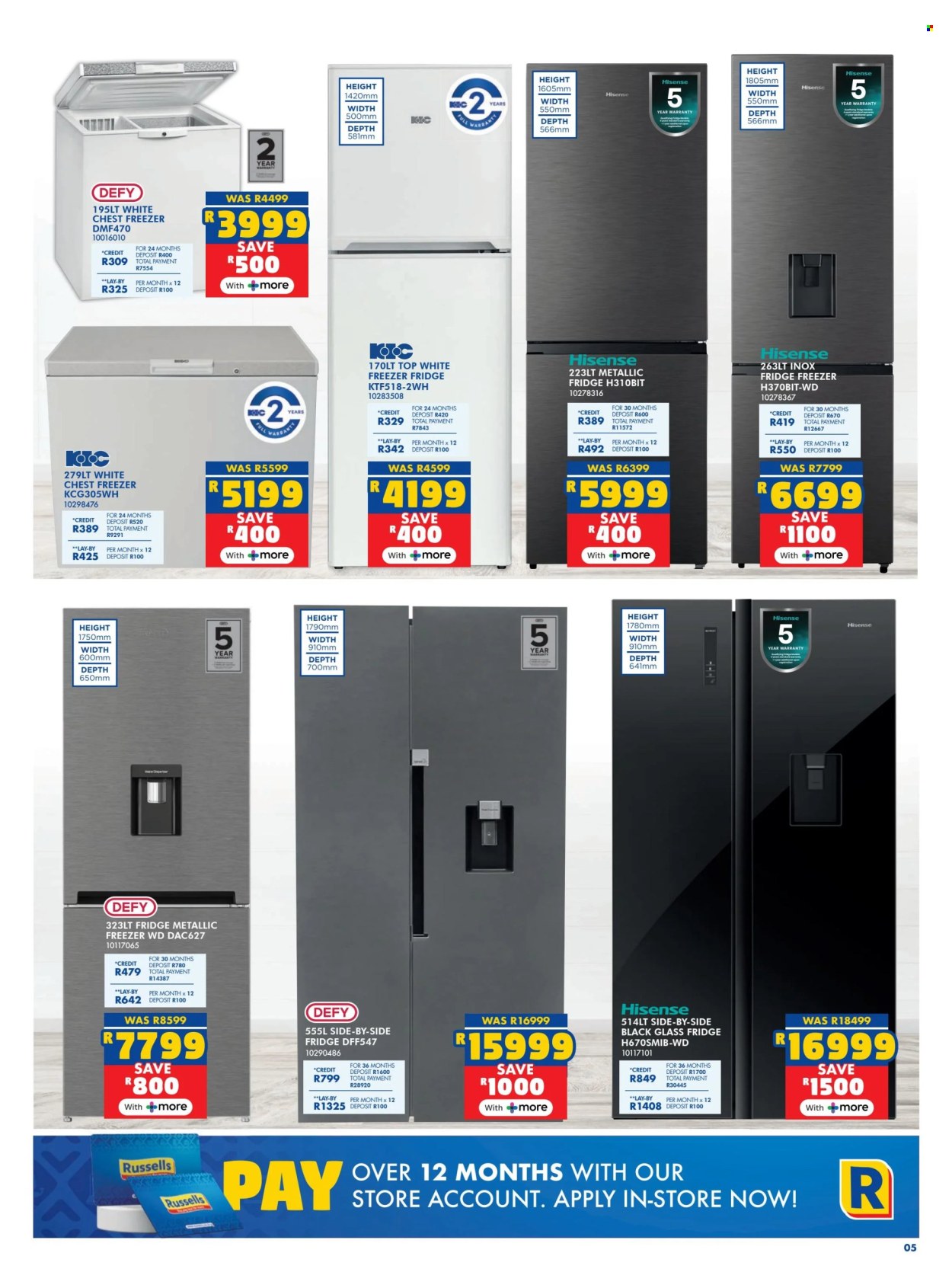Russells specials - 19/06/2025 - 16/07/2025. Page 5