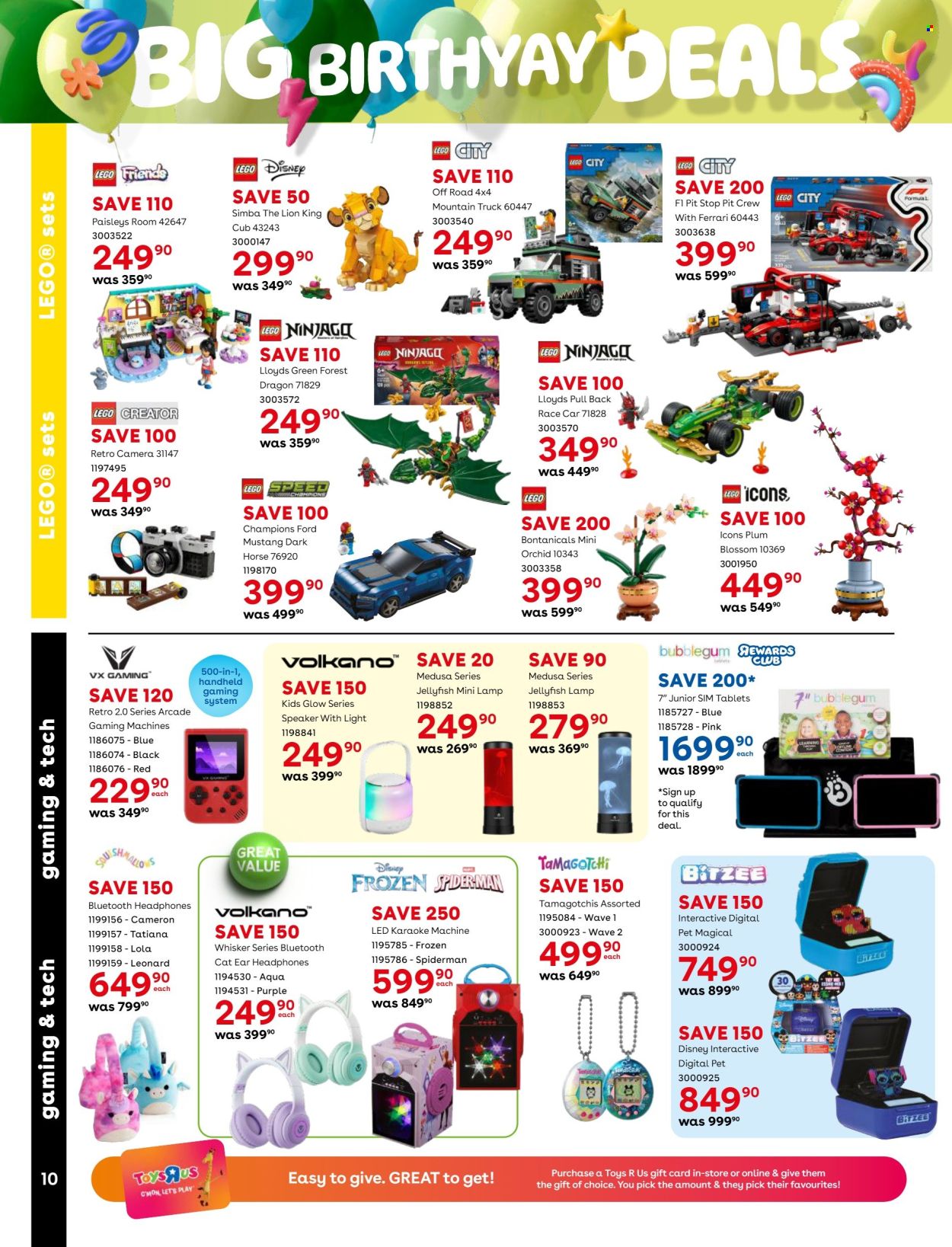 Toys R Us specials - 19/06/2025 - 03/08/2025. Page 10