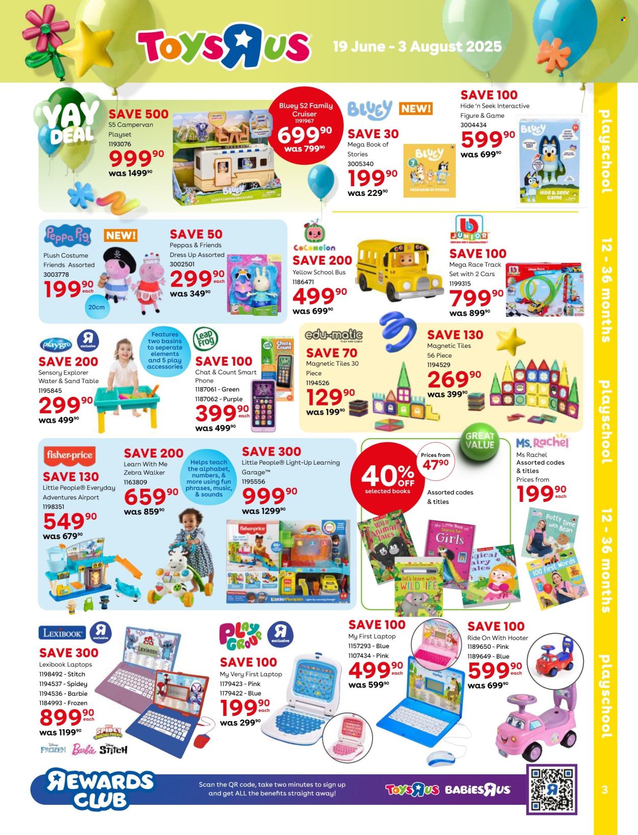 Toys R Us specials - 19/06/2025 - 03/08/2025. Page 3