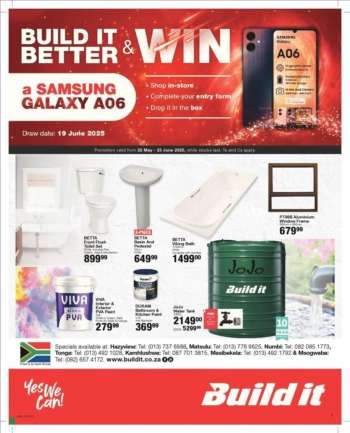 Build It catalogue  - 22/05/2025 - 23/06/2025.