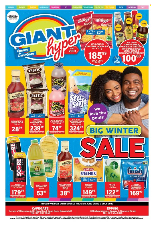 Giant Hyper specials - 20/06/2025 - 06/07/2025. Page 1