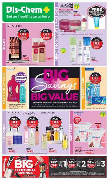 Dis-Chem catalogue  - 17/06/2025 - 13/07/2025.