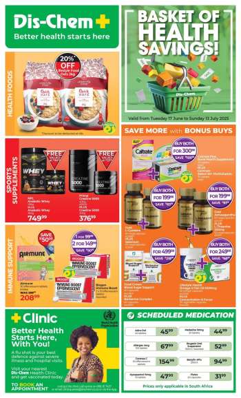 Dis-Chem catalogue  - 17/06/2025 - 13/07/2025.