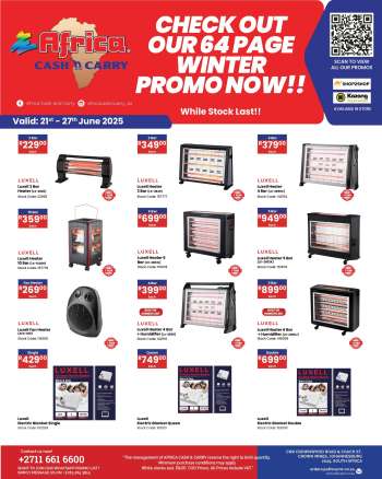 Africa Cash & Carry catalogue  - 21/06/2025 - 27/06/2025.