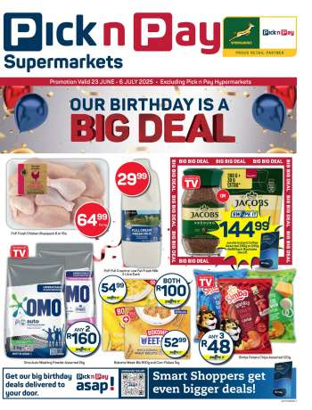 Pick n Pay Supermarket catalogue  - 23/06/2025 - 06/07/2025.
