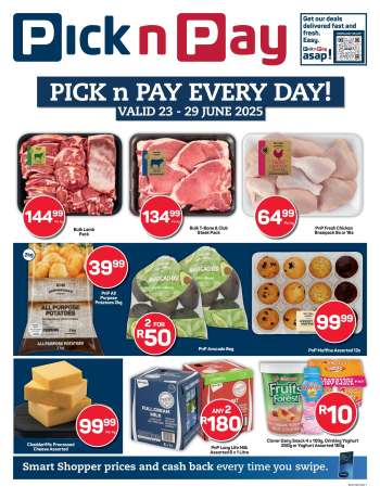 Pick n Pay catalogue  - 23/06/2025 - 29/06/2025.