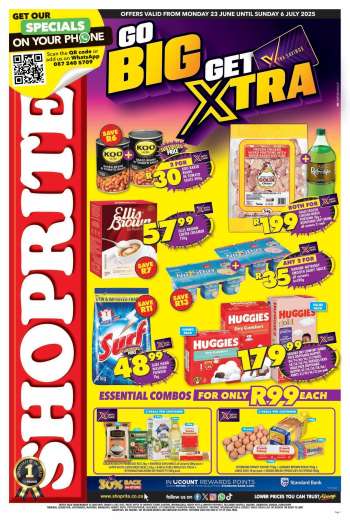 Shoprite catalogue  - 23/06/2025 - 06/07/2025.