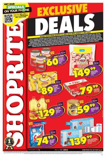 Shoprite catalogue  - 23/06/2025 - 06/07/2025.