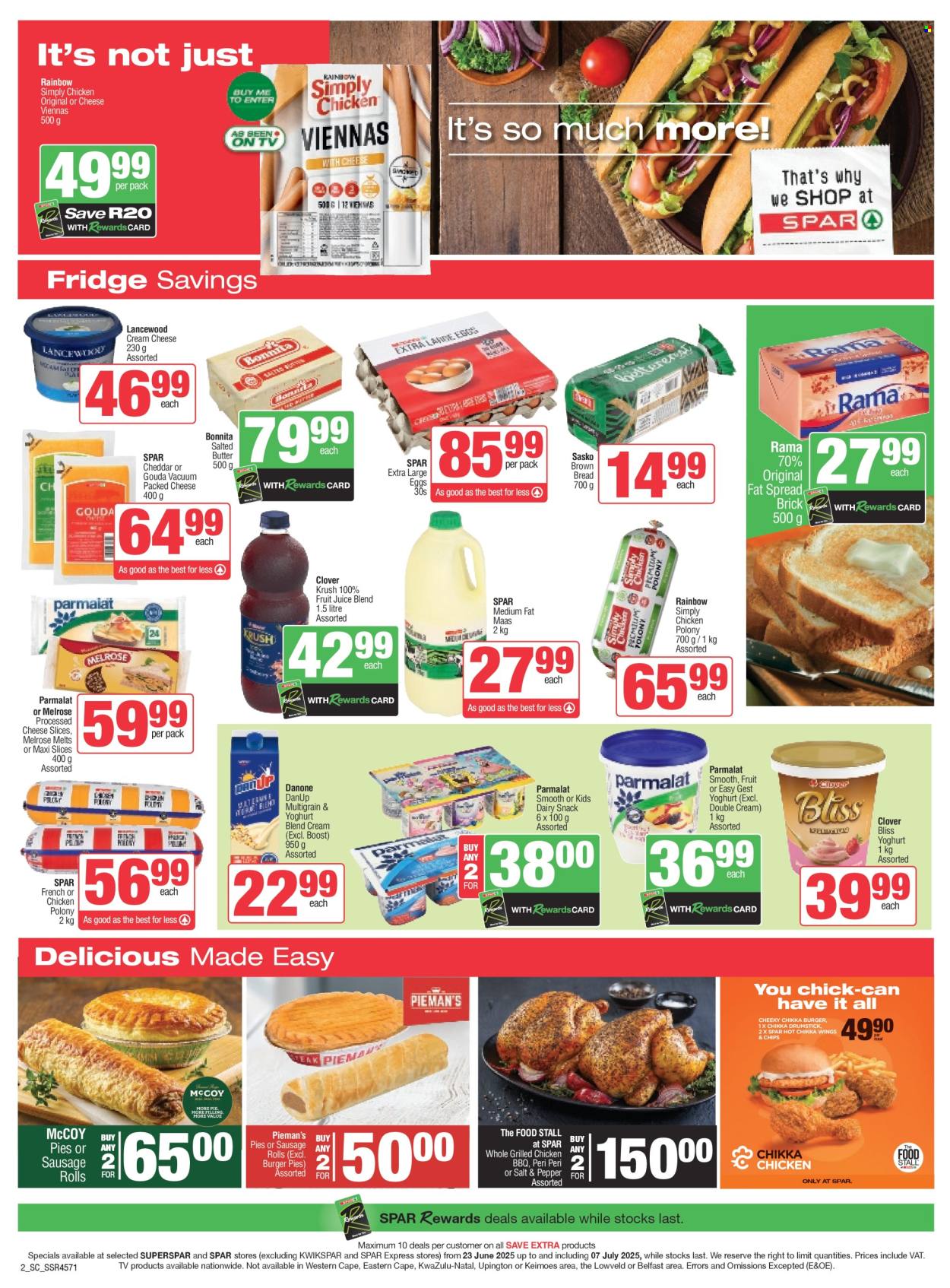 SPAR specials - 23/06/2025 - 07/07/2025. Page 2