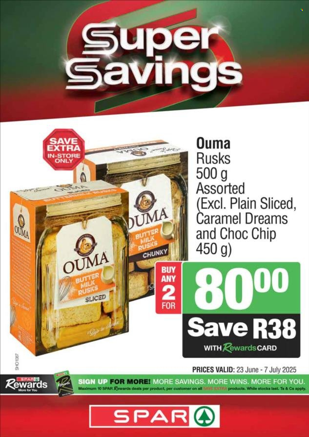SPAR specials - 23/06/2025 - 07/07/2025. Page 8