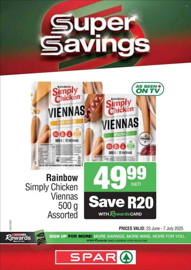 SPAR specials - 23/06/2025 - 07/07/2025. Page 12