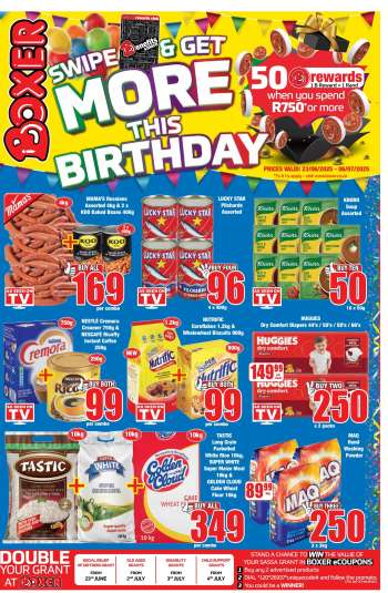 Boxer catalogue  - 23/06/2025 - 06/07/2025.