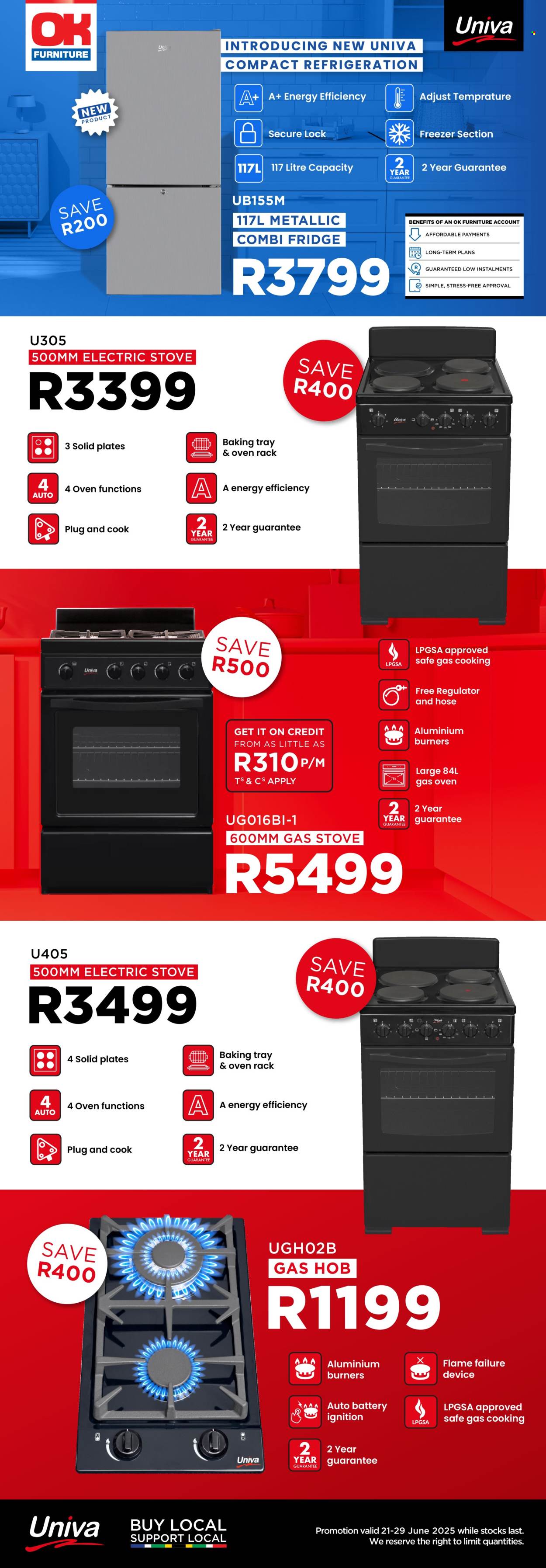 OK Furniture specials - 21/06/2025 - 29/06/2025. Page 1