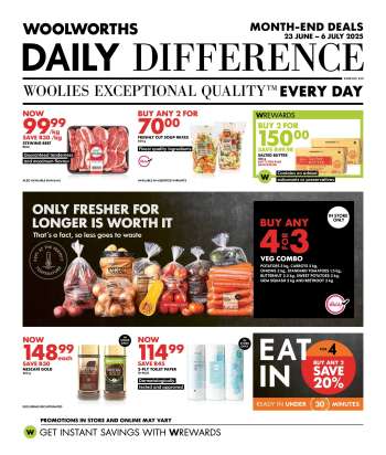 Woolworths catalogue  - 23/06/2025 - 06/07/2025.