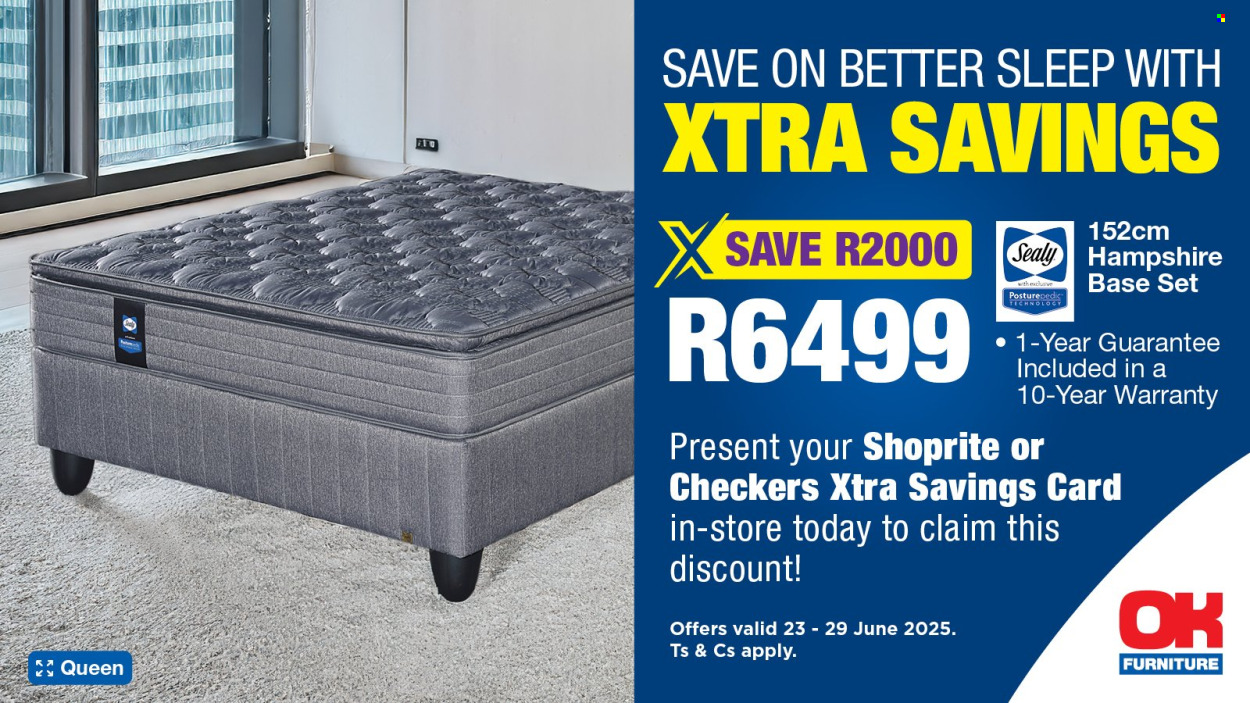 OK Furniture specials - 23/06/2025 - 29/06/2025. Page 1