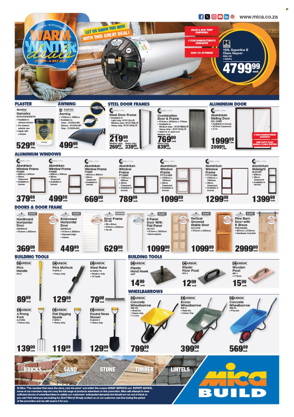 Mica specials - 24/06/2025 - 06/07/2025. Page 1